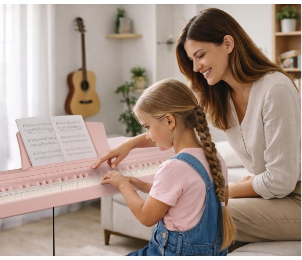 MusicMate Pianino cyfrowe MM-P25-P RoseKeys - 1588208 - zdjęcie 16
